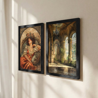 Vintage Elegance Poster Set