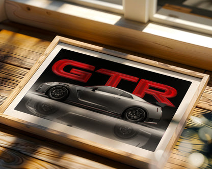 Nissan GT-R Signature Wall Frame
