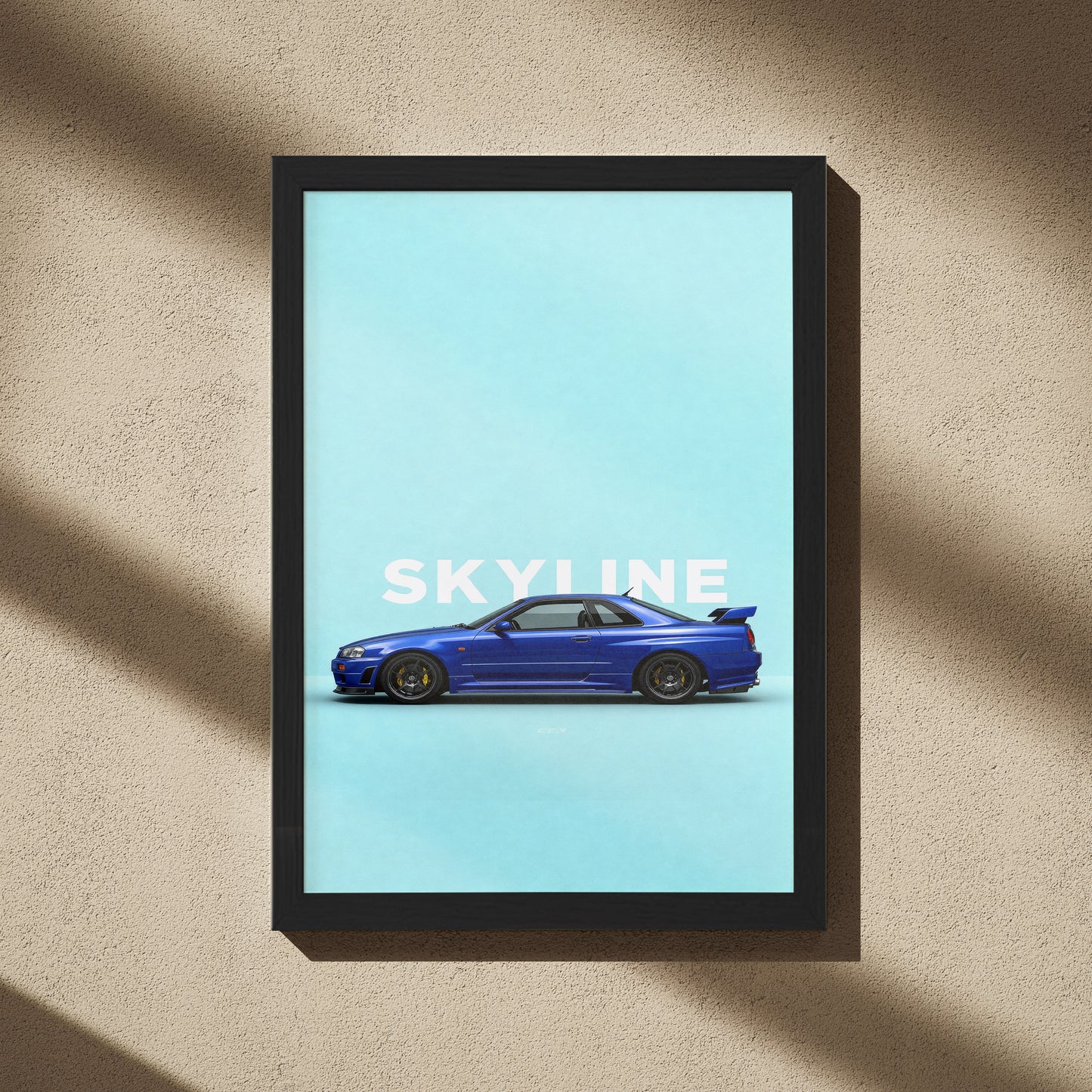 Blue Skyline Wall Art
