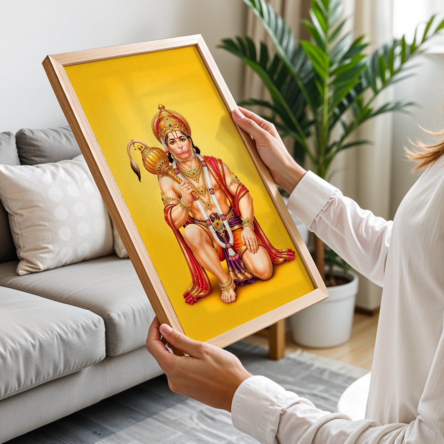 Veer Hanuman Wall Frame