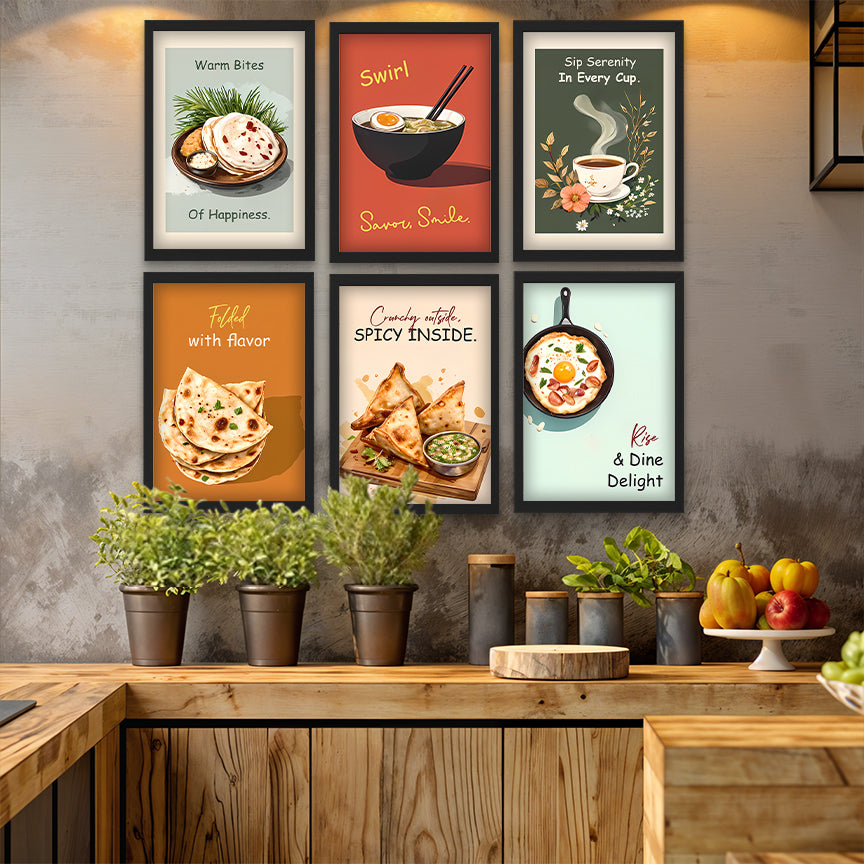 Indian Kitchen Art Set