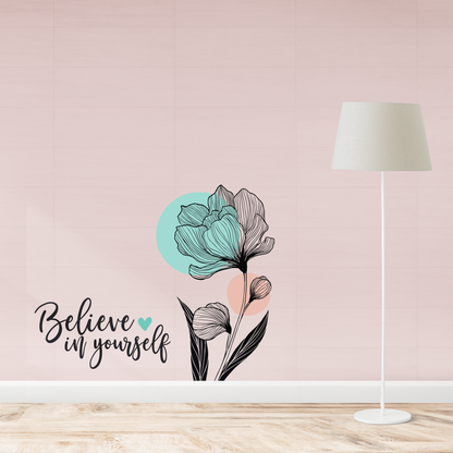 Believe in Yourself Wall Sticker