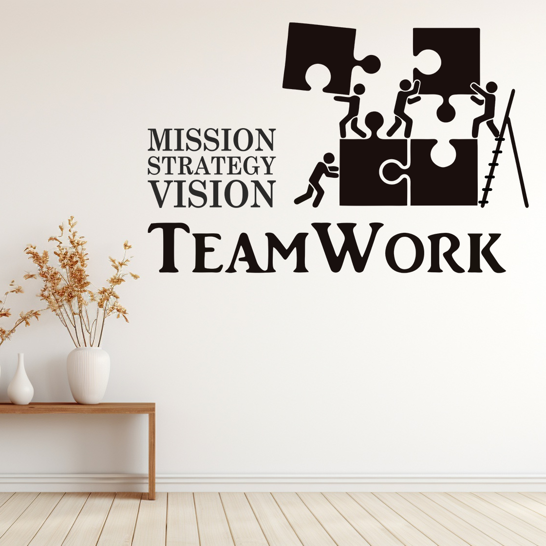 Teamwork Vision Wall Sticker