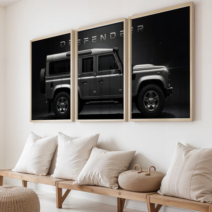 Defender Wall Frame Set of 3
