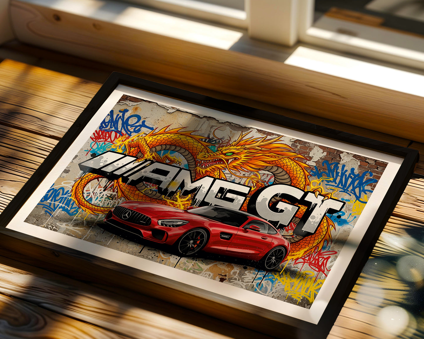 AMG GT Street Dragon Wall Art