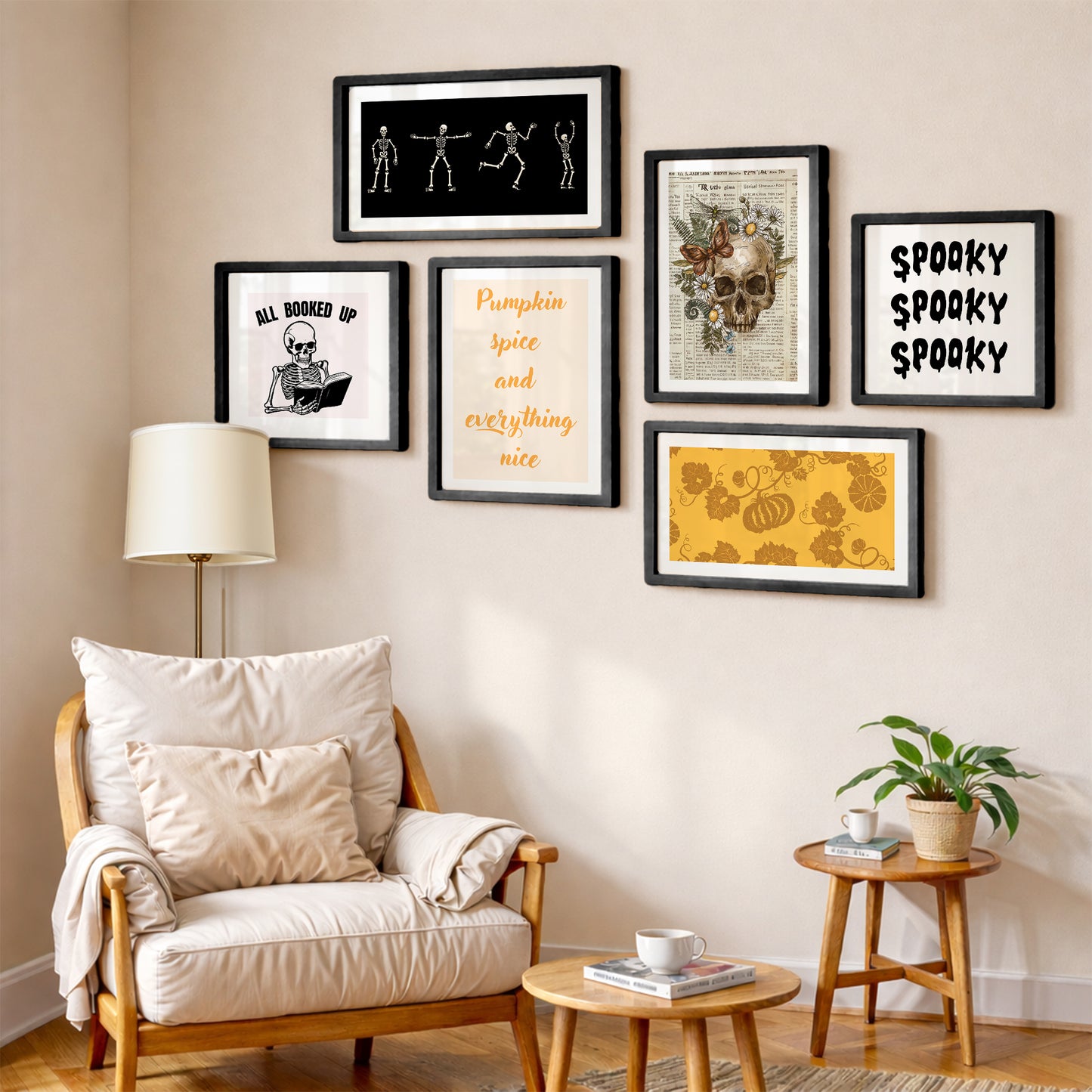 Spooky Season Wall Set of 6