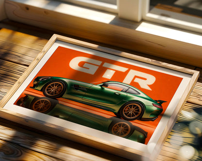 Mercedes-AMG GT R Wall Frame
