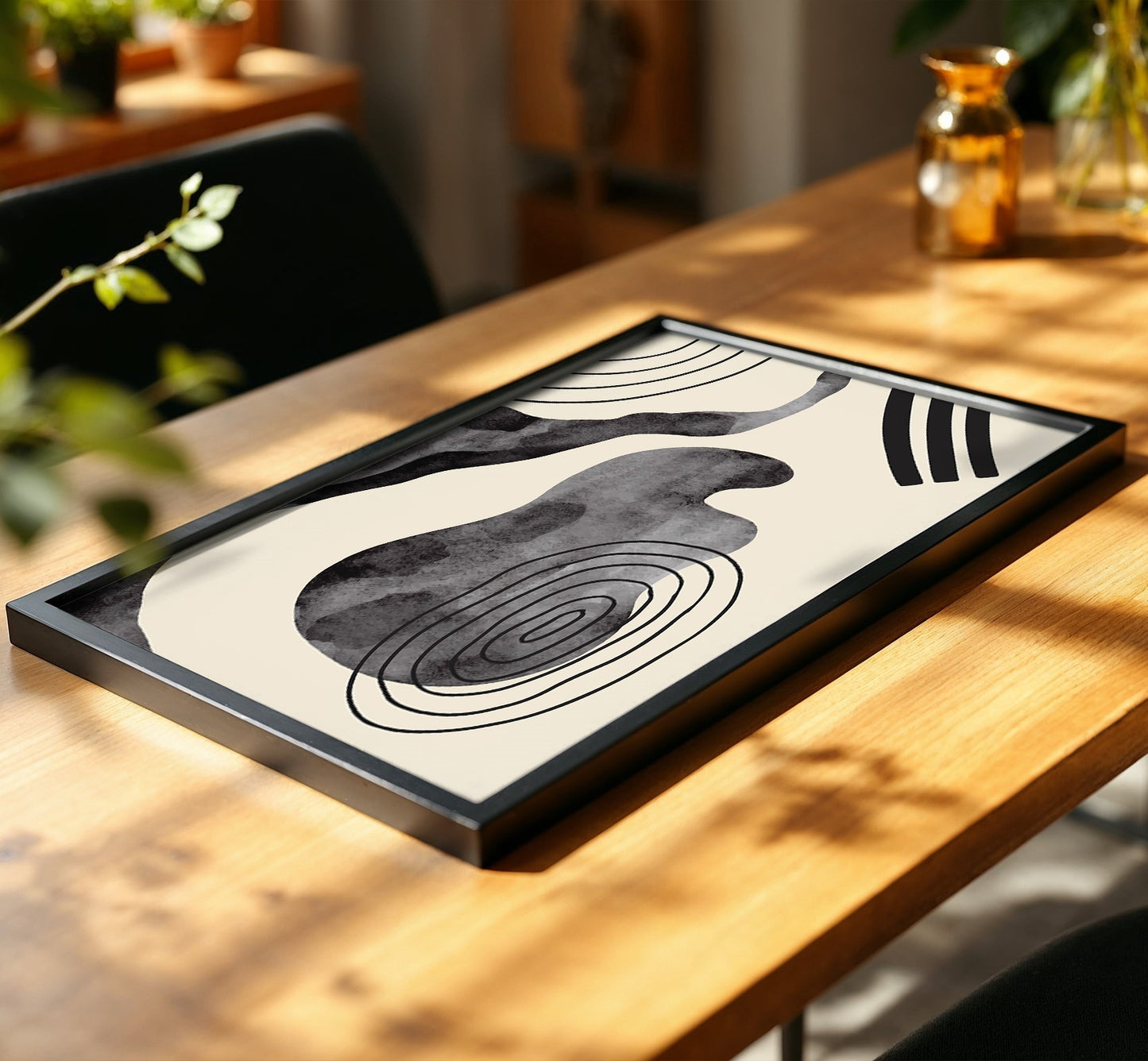 Contour Abstract Wall Frame