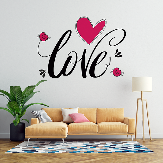 Love Heart Wall Sticker
