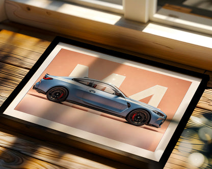 BMW M4 Performance Wall Frame