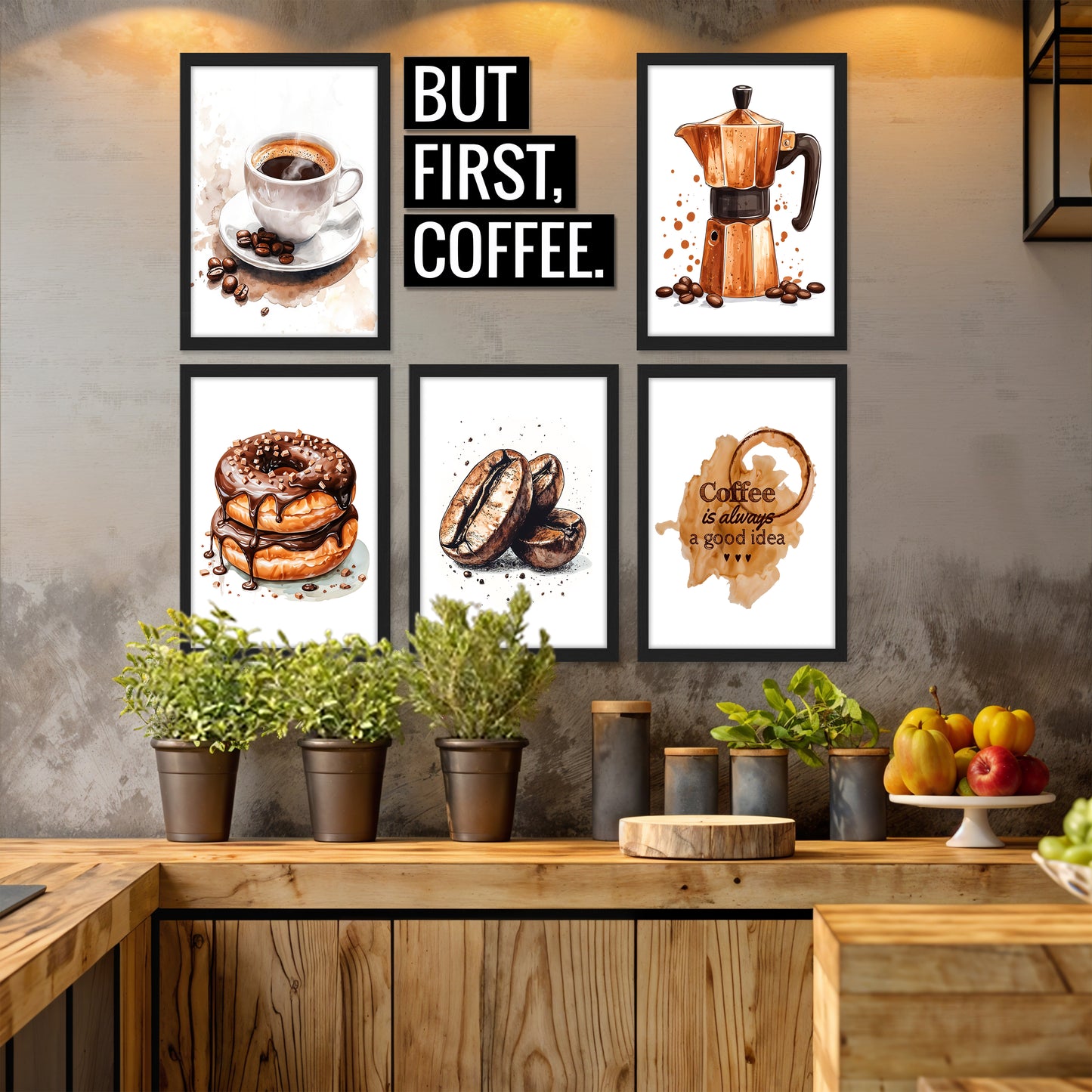 Coffee Lover Wall Art Collection