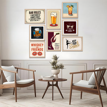 Cheers Gallery Wall Set of 8