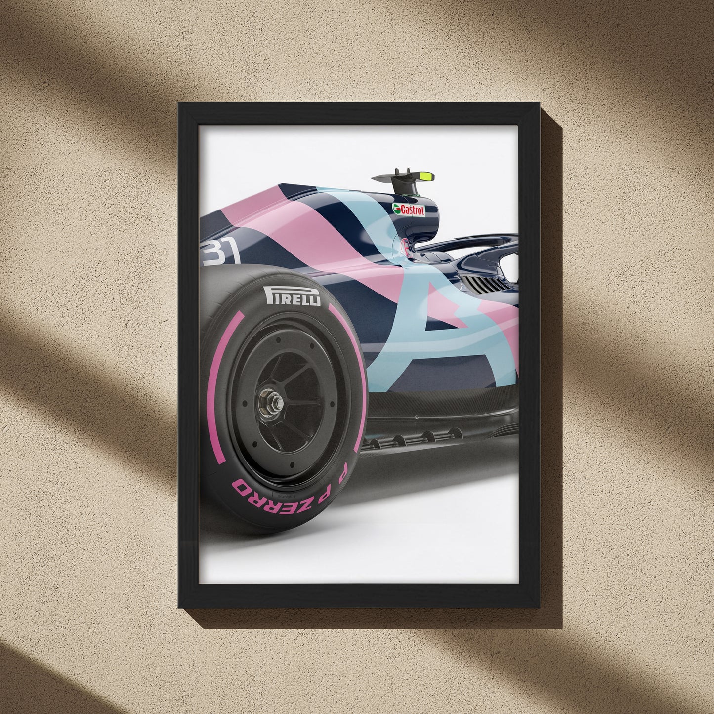 Alpine Formula One Wall Art