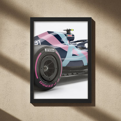 Alpine Formula One Wall Art