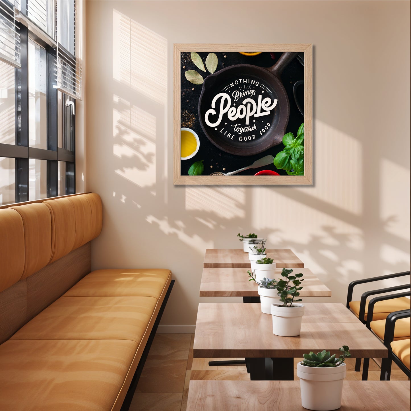 People & Food Art