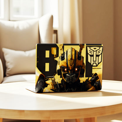 Autobot Bumblebee Tech Aesthetic Sci-Fi Laptop Skin