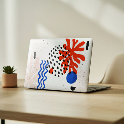 Boho Abstract Forms Laptop Skin