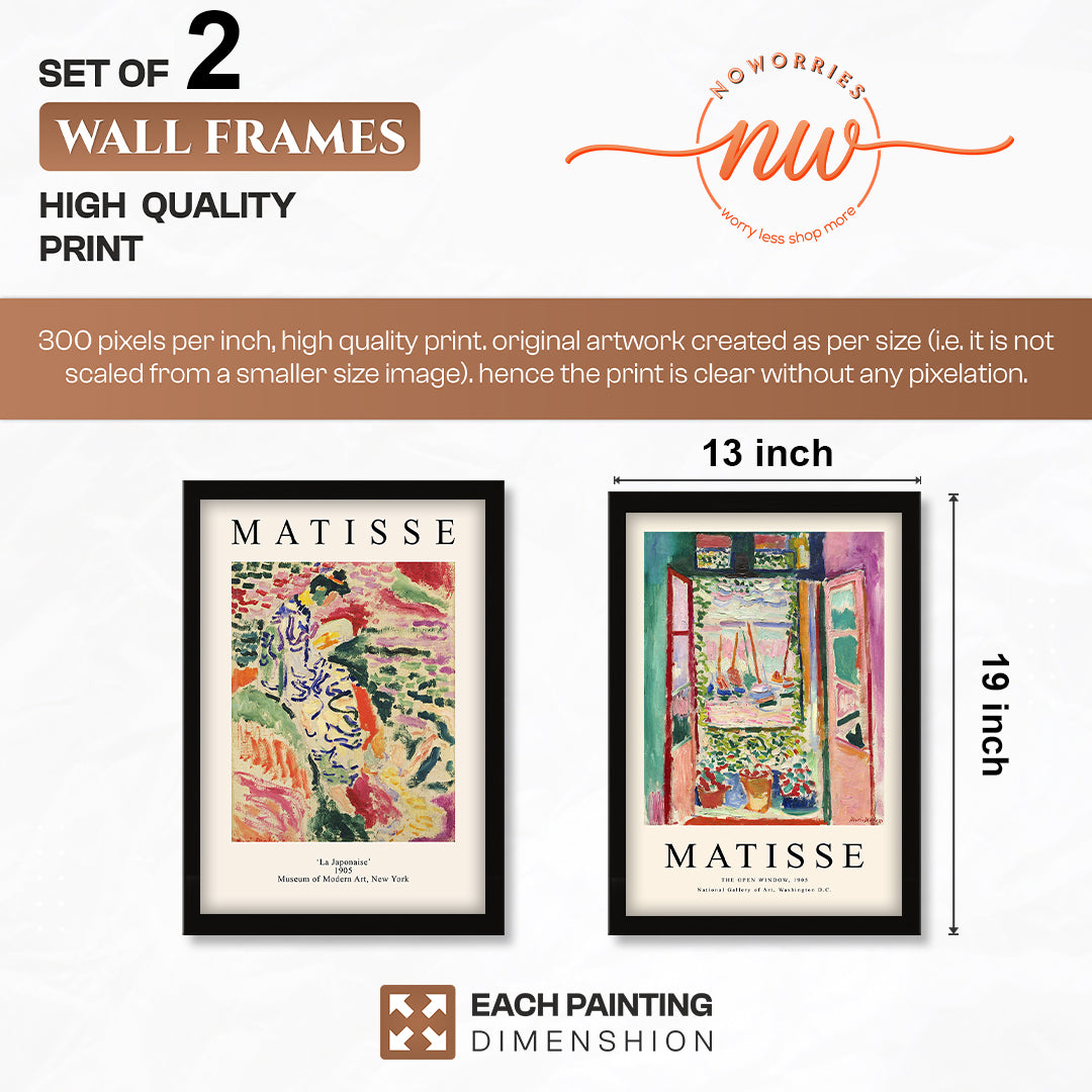 Matisse Vintage Art Print Set of 2