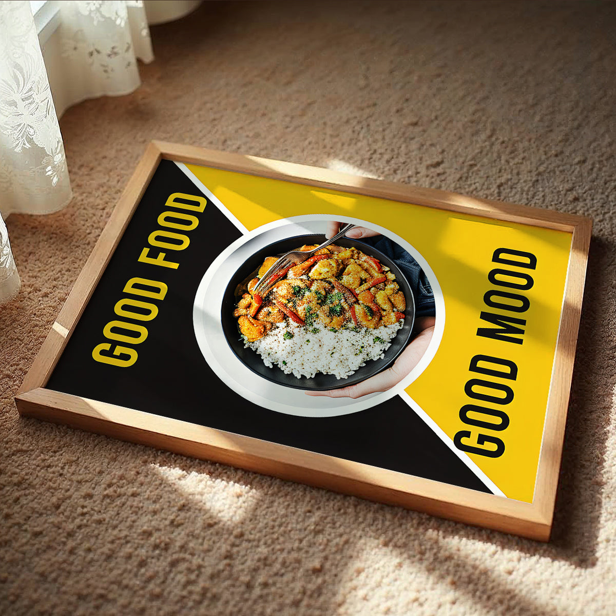Good Food Good Mood Frame