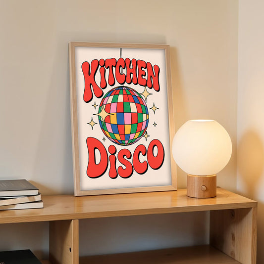 Kitchen Disco Wall Frame