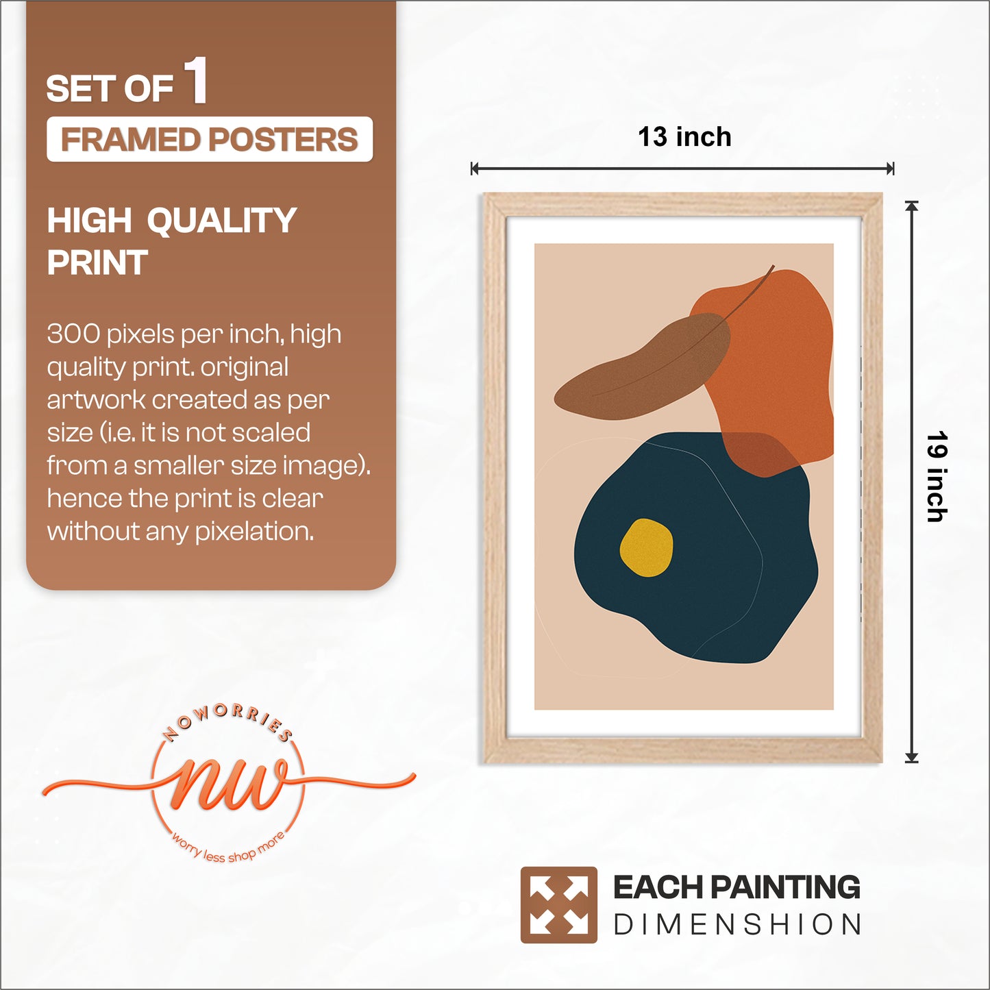 Minimal Shape Wall Frame