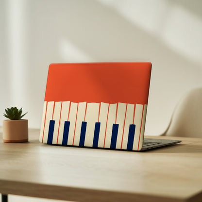 Piano Keys Artistic Minimalist Laptop Skin