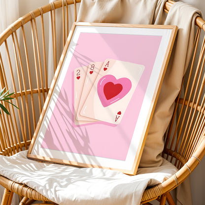 Love Cards wall Frame