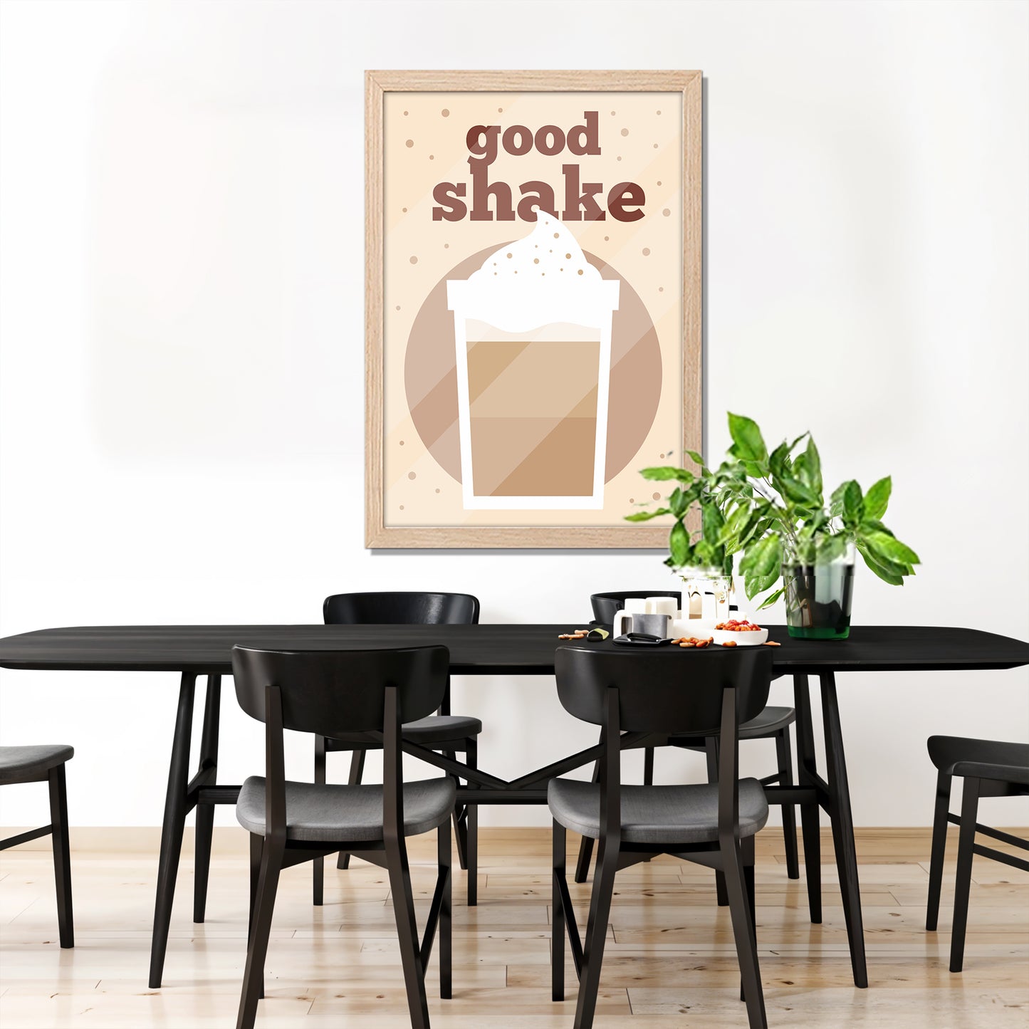 Creamy Shake Wall Frame