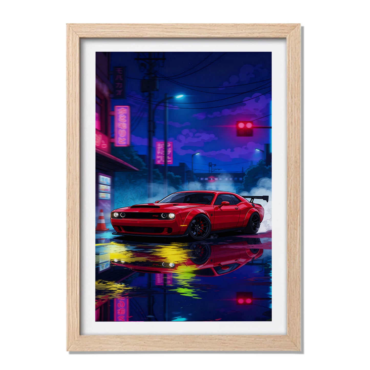 JDM Street Car Wall Art