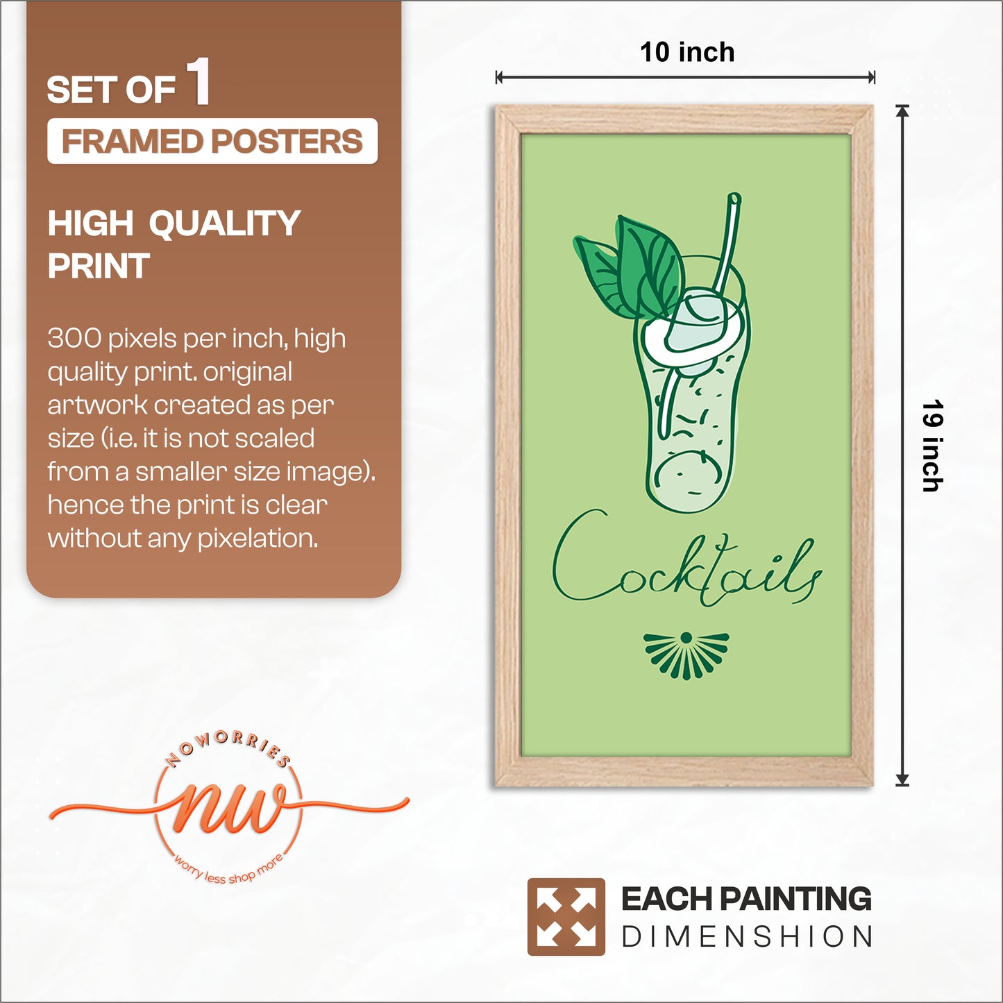 Cocktail Drink Poster