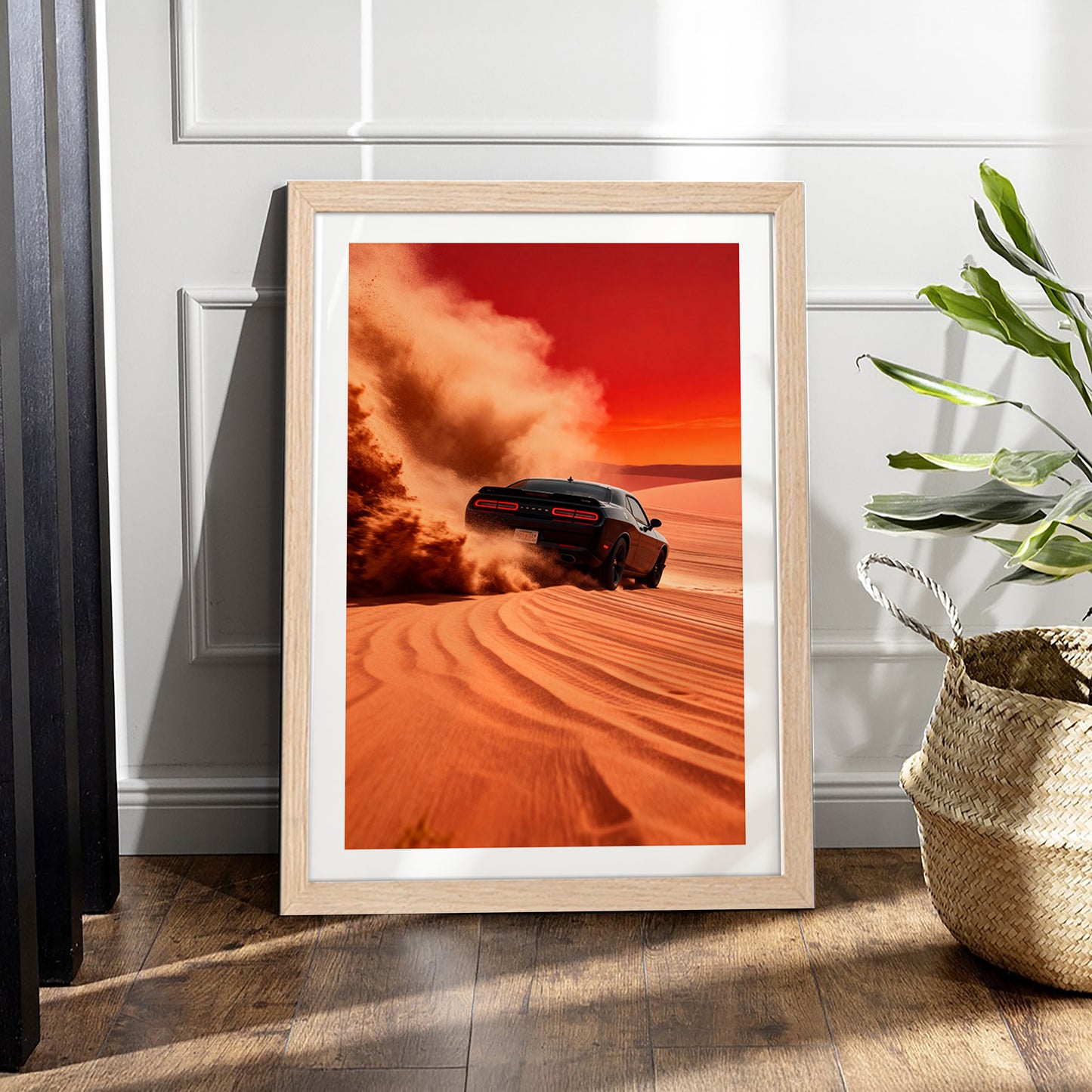 Dodge Challenger Sandstorm Drift Wall Frame