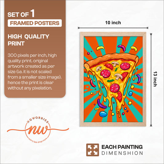 Melty Slice Wall Frame