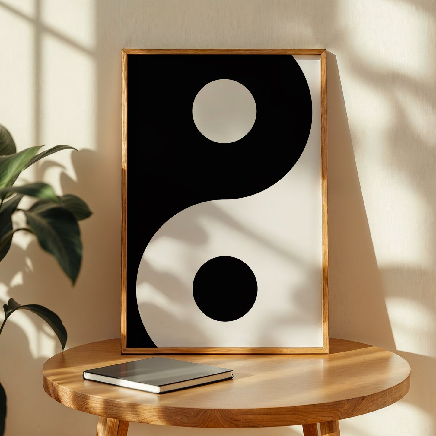 Yin Yang Minimalist Wall Art
