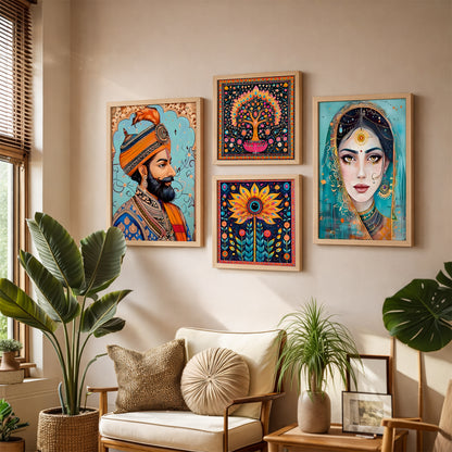 Royal Heritage Frames Set of 4