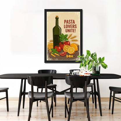 Pasta Lovers Wall Frame