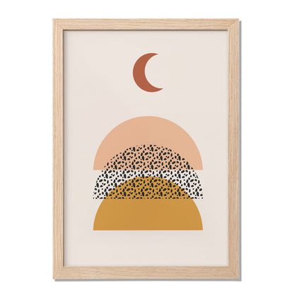 Terrazzo Boho Abstract Print
