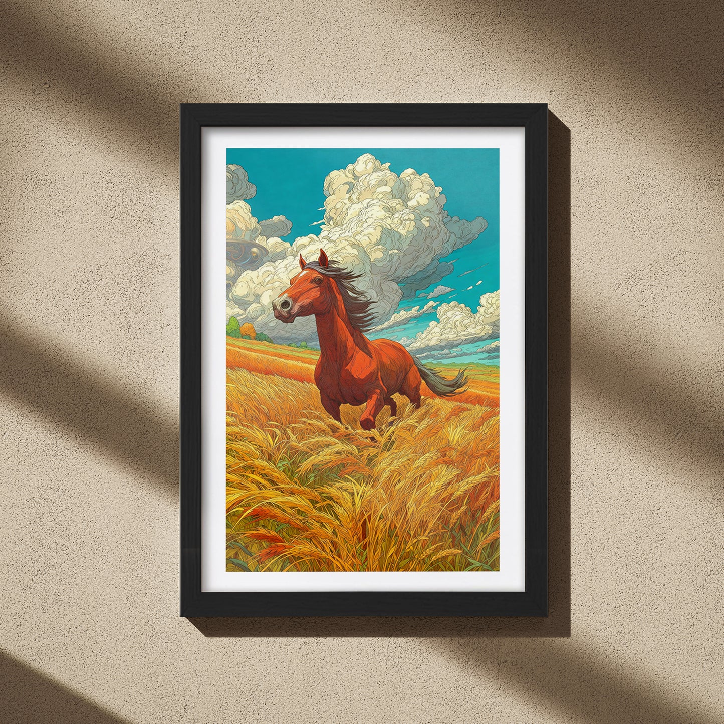 Majestic Horse Framed Art
