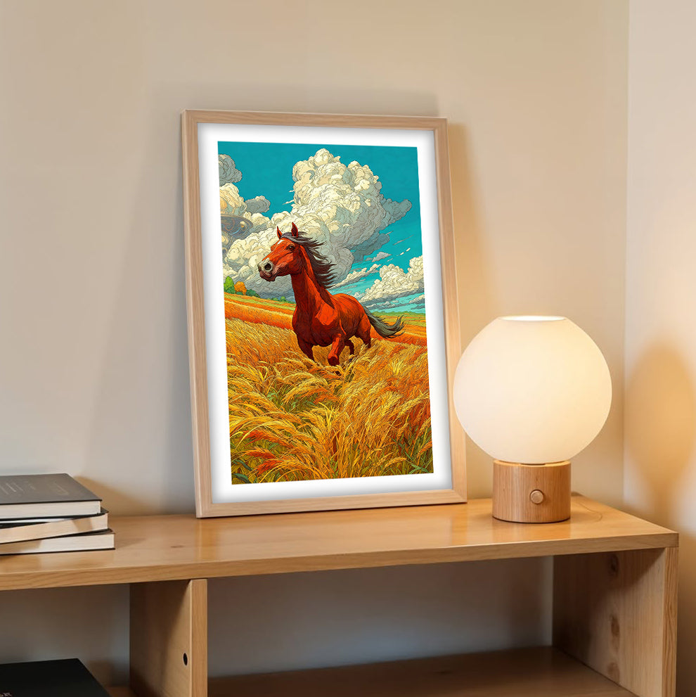 Majestic Horse Framed Art