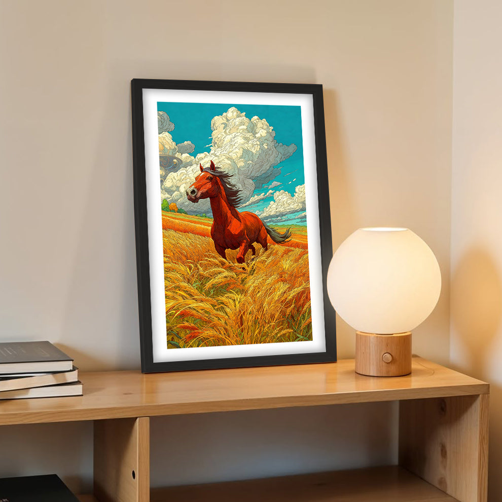 Majestic Horse Framed Art