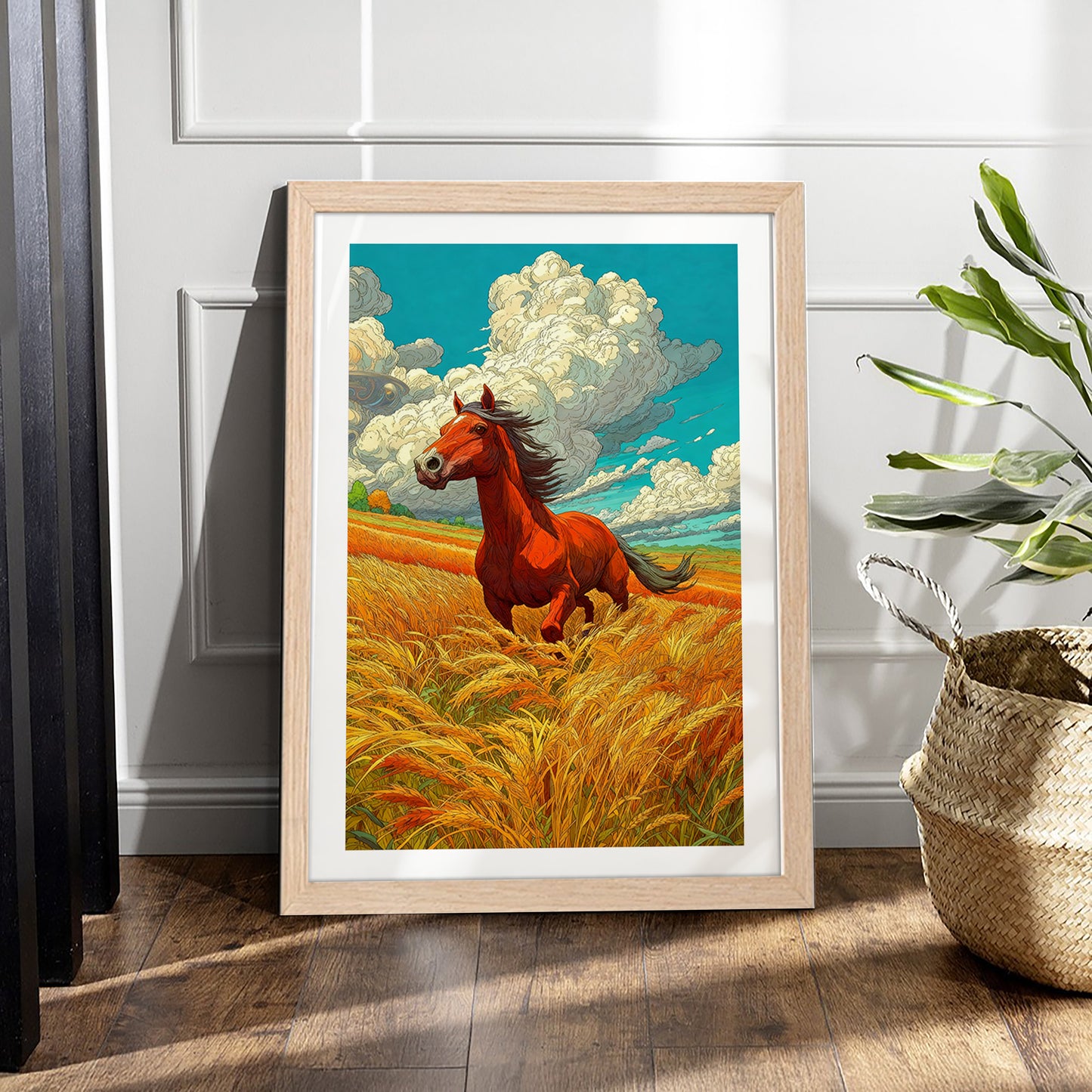 Majestic Horse Framed Art