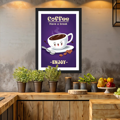 Coffee Break Wall Frame