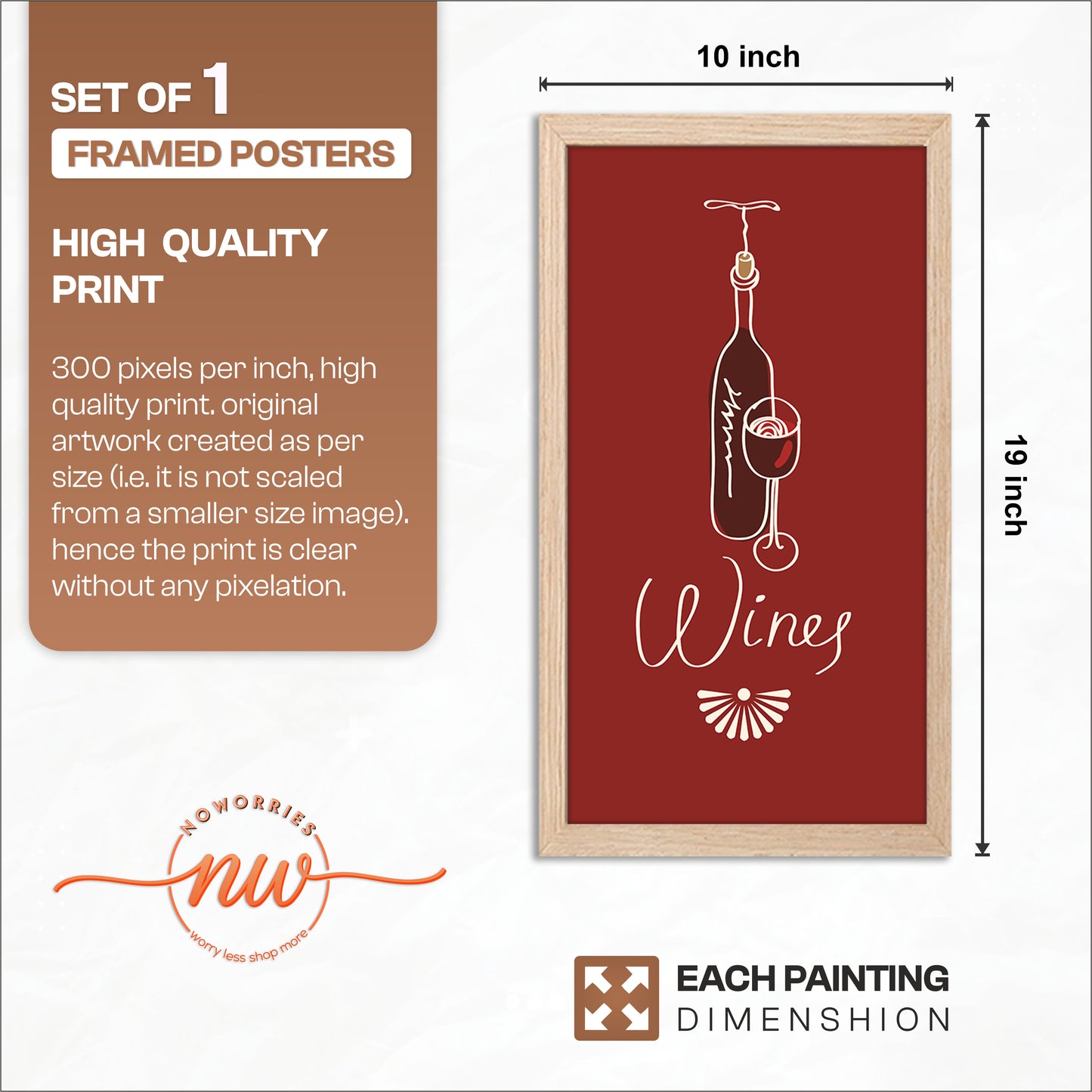 Wine Bottle Wall Art