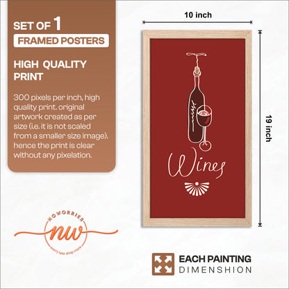 Wine Bottle Wall Art