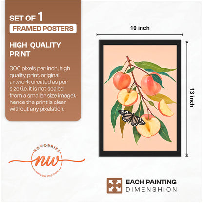 Peach Blossom Wall Frame