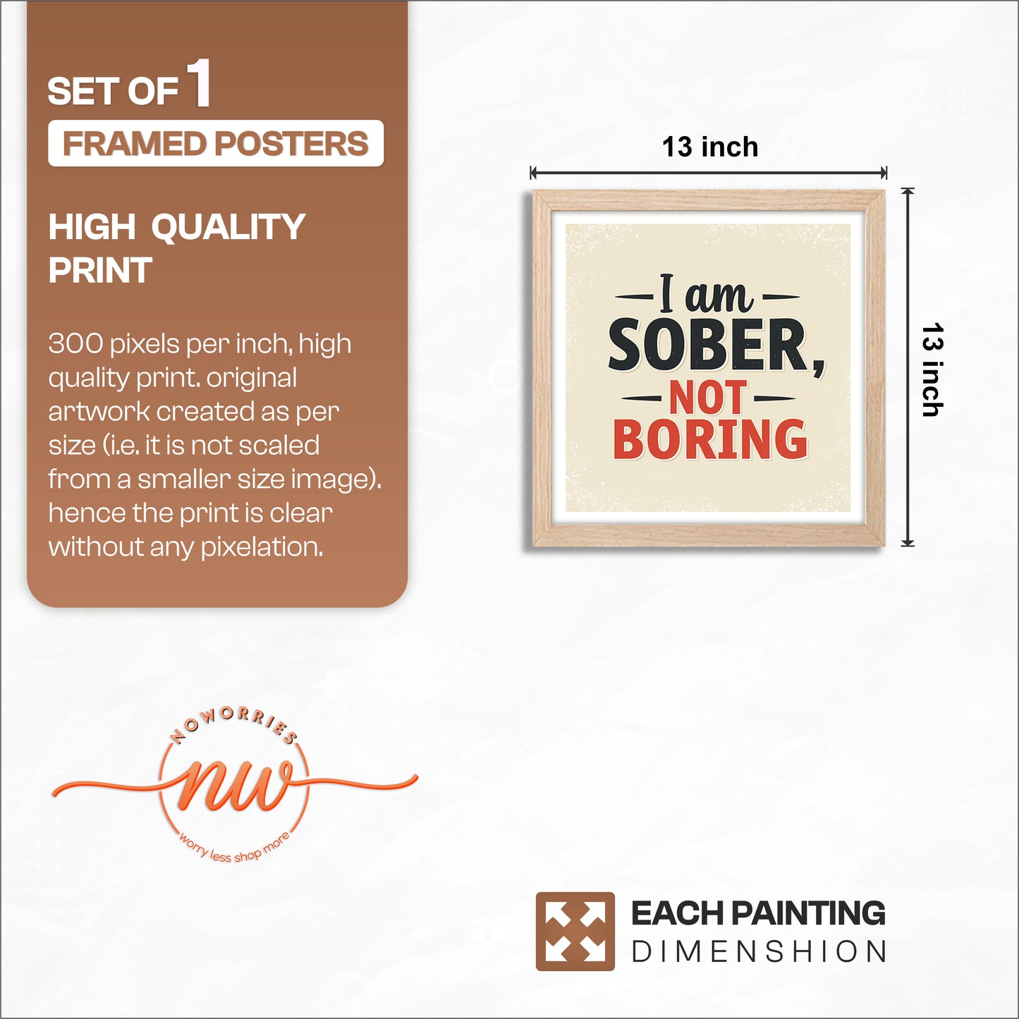 Sober Quote Art