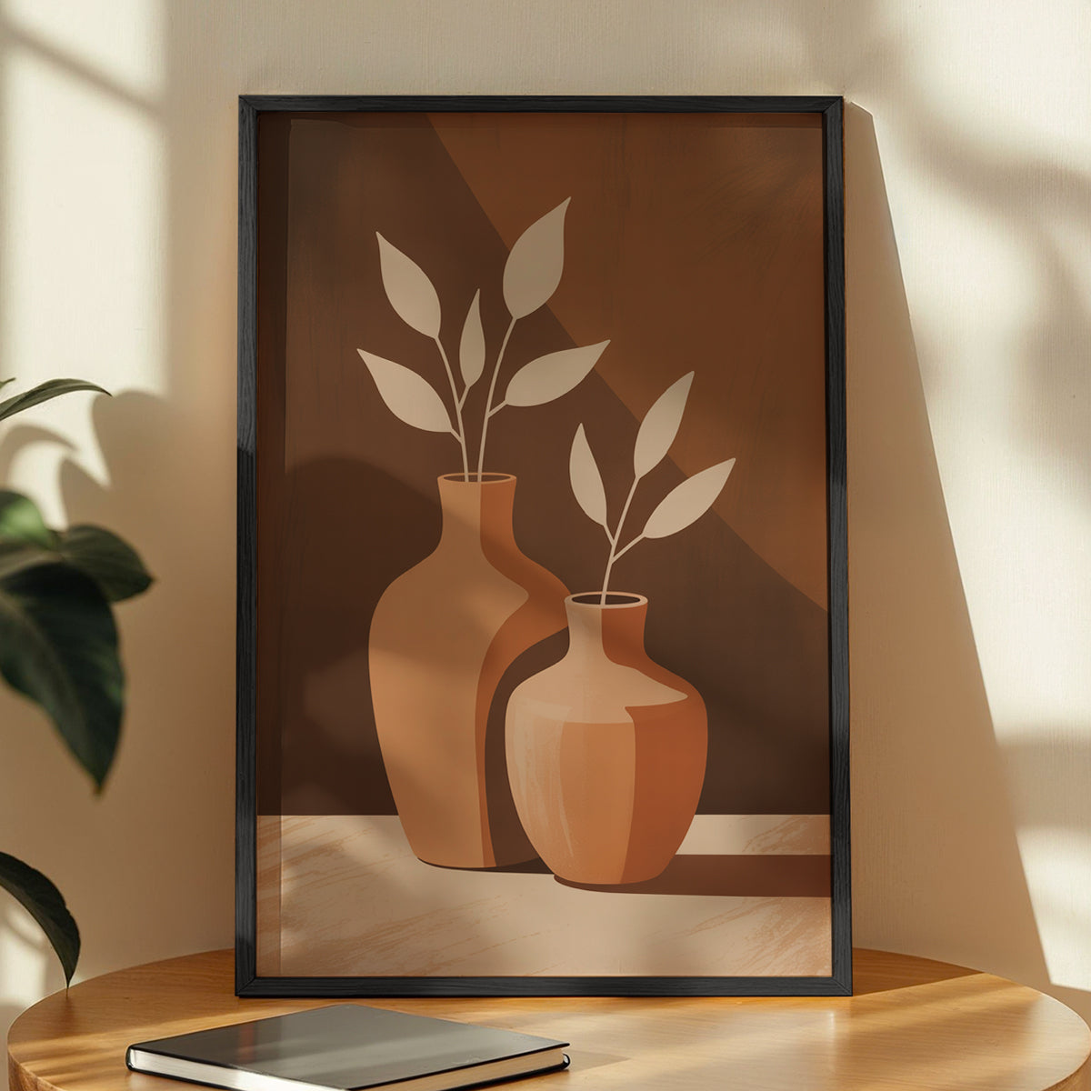 Rustic Vase Botanical Art