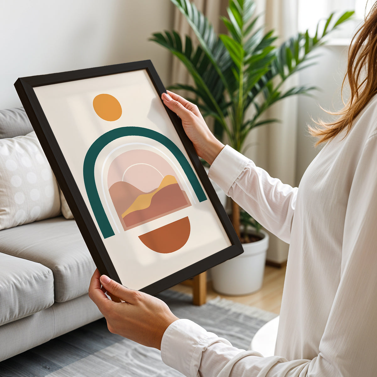 Desert Arch Minimalist Wall Art