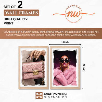 Luxury Fashion Wall Art Set