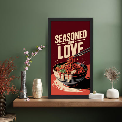 Seasoned Noodles Wall Art