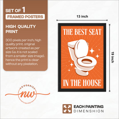 The Best Seat Wall Frame